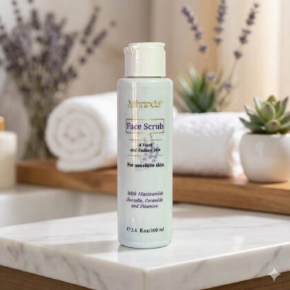 Face scrub
((dry and sensitive skin))